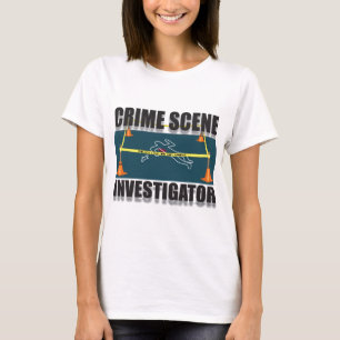 CAMISETA INVESTIGADOR DE LA ESCENA DEL CRIMEN
