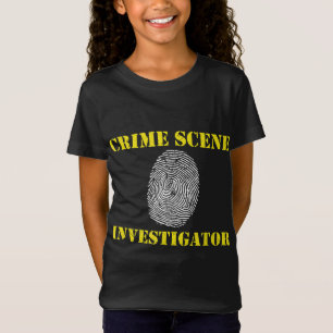 Camiseta Investigador de la escena del crimen, detective de