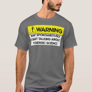 Camiseta Investigador forense