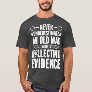 Camiseta Investigador Hombre Criminología Científico forens