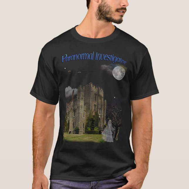 Camiseta Investigador paranormal (Anverso)