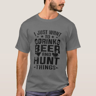 Camiseta Investigador paranormal Beer Caza de Cerveza Cosas