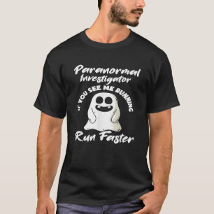 Camiseta Investigador paranormal cazador fantasma