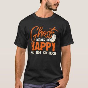 Camiseta Investigador paranormal Fantasma Caza Evp Hallowee