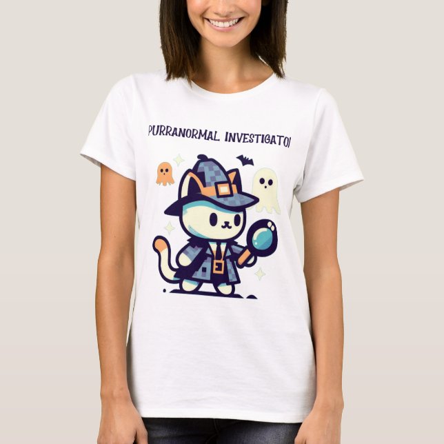 Camiseta Investigador Purranormal (Anverso)