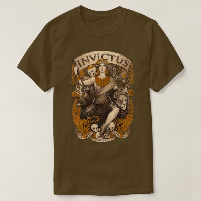CAMISETA INVICTUS (Diseño del anverso)
