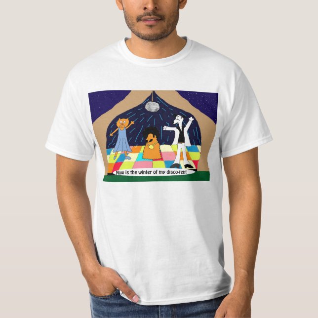 Camiseta Invierno de la tienda del disco (Anverso)