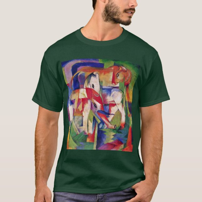 Camiseta Invierno de la vaca del elefante del caballo de (Anverso)