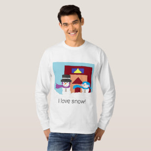 Camiseta Invierno de nieve