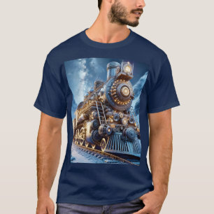 Camiseta Invierno del tren de vapor Fantasy