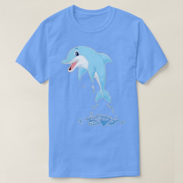 Camiseta invierno delfín (Diseño del anverso)