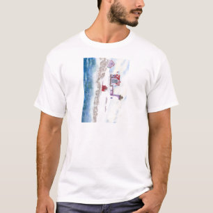 Camiseta invierno en el Faro Nubble de Maine