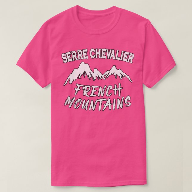 Camiseta Invierno En Francés Serre Chevalier (Diseño del anverso)