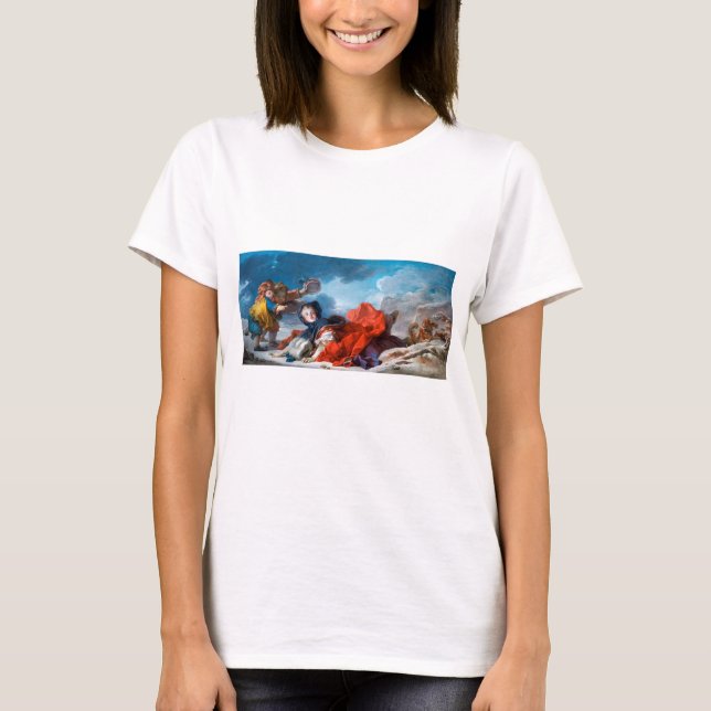 Camiseta Invierno, Fragonard (Anverso)