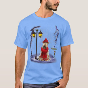 Camiseta Invierno ligero de Navidades Terrier de llanta rec