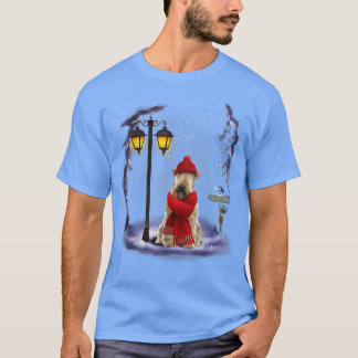 Camiseta Invierno ligero de Navidades Terrier de llanta rec
