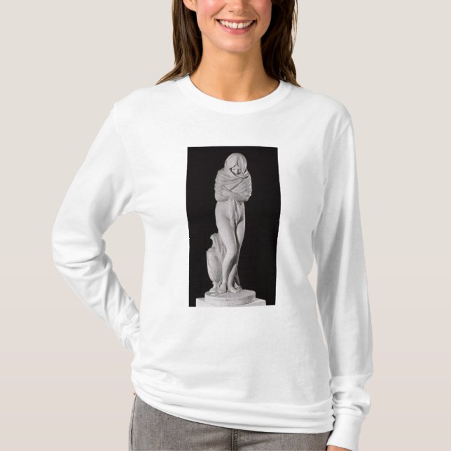 Camiseta Invierno, o la mujer fría (Anverso)