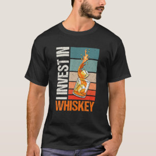 Camiseta Invierto En La Bebida Whiskey