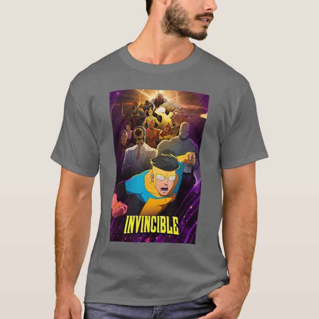 Camiseta Invincible Guardians ofhe Globe VS Machine Head Po (Anverso)