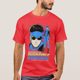 Camiseta Invincible Mark Grayson Blue Suit Showcase Distres