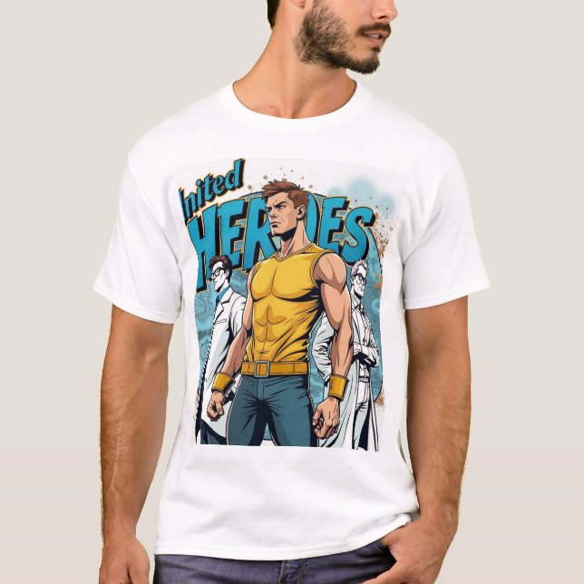 Camiseta Invincible" Superhero Fan T-Shirt – Inspired by th (Anverso)