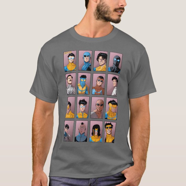 Camiseta Invincible Variant boy (Anverso)