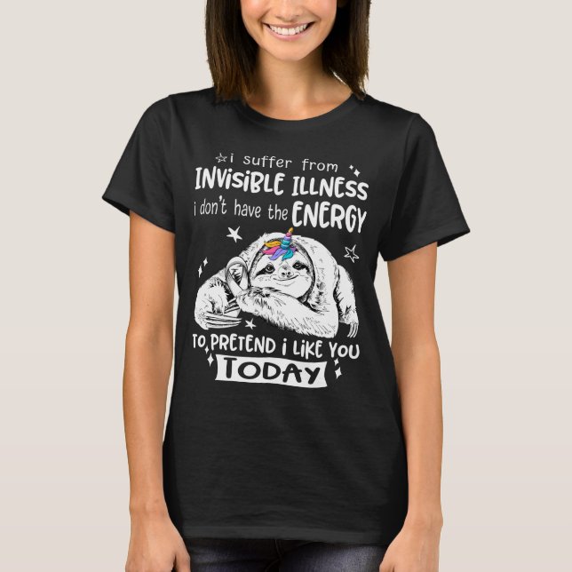 Camiseta Invisible Illness Awareness Month Ribbon Gifts (Anverso)