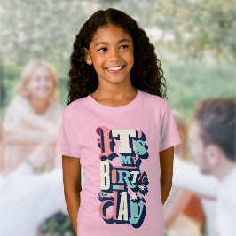 Camiseta Invitación a la fiesta de cumpleaños