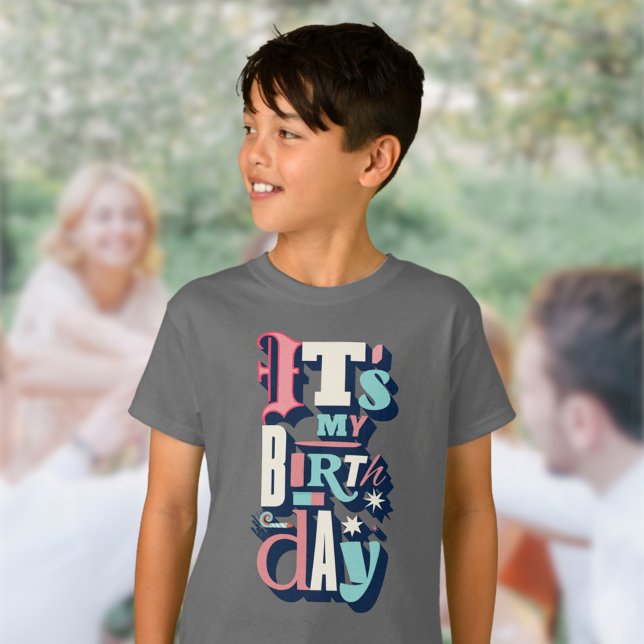 Camiseta Invitación a la fiesta de cumpleaños (Subido por el creador)