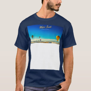 Camiseta Invitación al globo aerostático White Sands 13