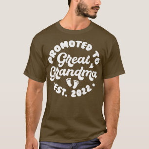 Camiseta Invitación De Bebé Promovida A La Gran Abuela 2022