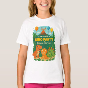 Camiseta Invitación de cumpleaños para niños - Des Fiestas
