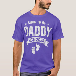Camiseta Invitación De Embarazo De 2023 De Ser Papi Pronto