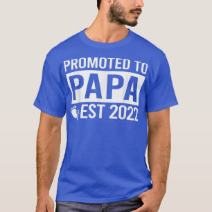 Camiseta Invitación de embarazo de abuelo masculino, promov
