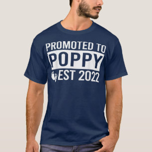 Camiseta Invitación de embarazo de abuelo masculino, promov