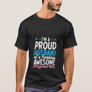 Camiseta Invitación De Embarazo De Mujeres Nuevo Esposo Y