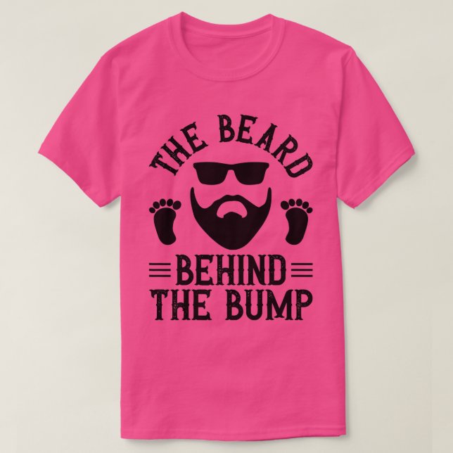 Camiseta Invitación de embarazo de nuevo papá hombres que s (Diseño del anverso)