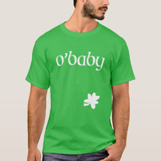 Camiseta Invitación de embarazo de San Patricio O'baby St