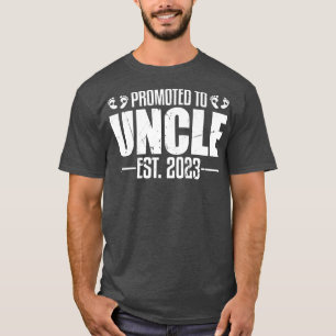 Camiseta Invitación de embarazo de tío 2023 promovida a