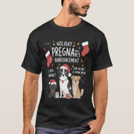 Camiseta Invitación de embarazo de vacaciones para los aman