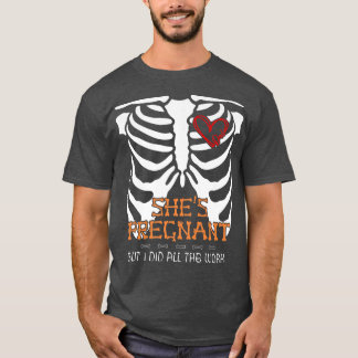 Camiseta Invitación de embarazo divertida para hombres 4 Da