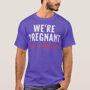 Camiseta Invitación de embarazo divertida para hombres Esta