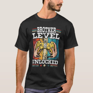 Camiseta Invitación de embarazo Hermano Nivel Vide sin Bloq
