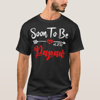 Camiseta Invitación De Embarazo Próximamente A Papaw Est 20