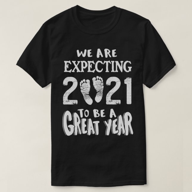 Camiseta Invitación de embarazo Revelación de nuevo padre o (Diseño del anverso)