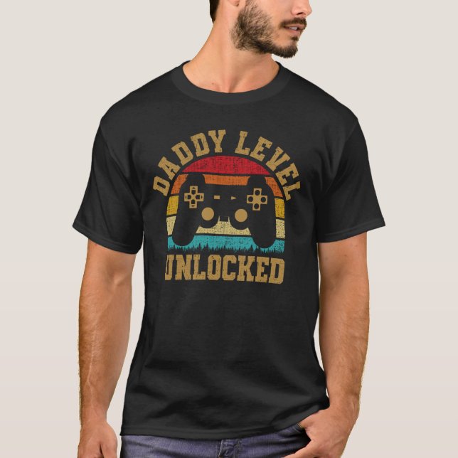 Camiseta Invitación de embarazo sin bloquear de nivel de pa (Anverso)