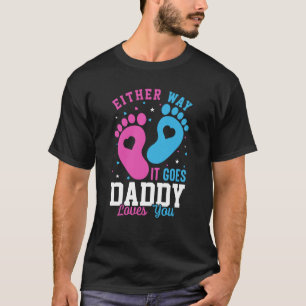 Camiseta Invitación de género como sea que le guste a papá