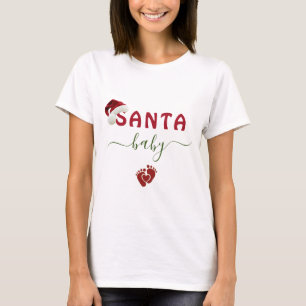 Camiseta Invitación de Navidades de embarazo en Santa Cena