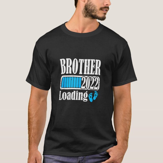 Camiseta Invitación de nuevo embarazo de hermano 2022 (Anverso)