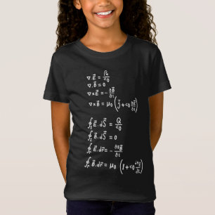 Camiseta Invitación de profesores de Fórmula Matemática Fís